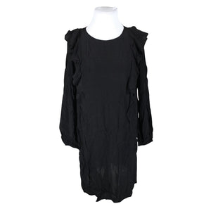 Unisex Your Face - Schiffon dress, size 42 - Black (2)
