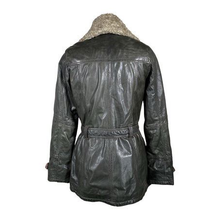 Unisex Jofama - Leather jacket, size 38 - Black (2)