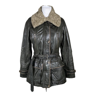 Unisex Jofama - Leather jacket, size 38 - Black (3)