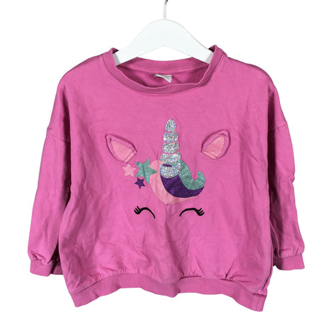 Unisex Lindex - Sweatshirt, size 110 - 116 - Pink ()