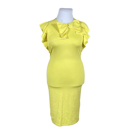 Unisex Red Valentino - Dress, size 42 - Yellow ()