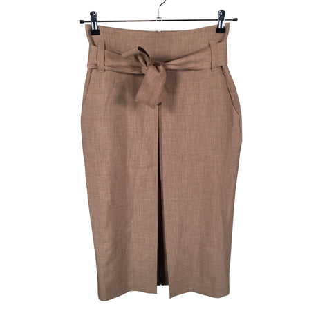 Unisex Adolfo Dominguez - Fabric skirt, size 36 - Brown ()