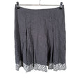Unisex Part two - Fabric skirt, size 38 - Gray ()