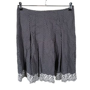 Unisex Part two - Fabric skirt, size 38 - Gray (1)