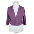 Unisex Taifun - Cardigan, size 42 - Violet ()