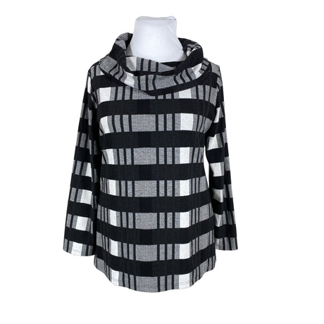 Unisex Tazzia - Tricot tunic, size 44 - Black ()