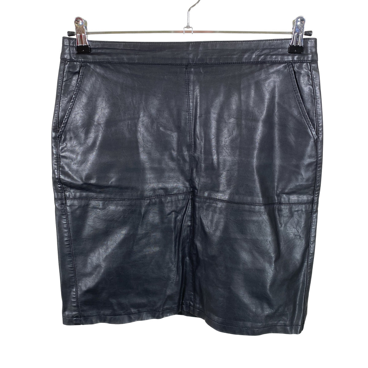 Unisex Soyaconcept - Leather skirt, size 38 - Black (1)