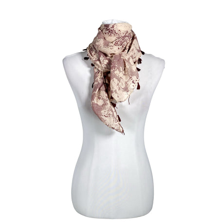 Unisex Noa Noa - Scarf, size Maxi - Light pink ()