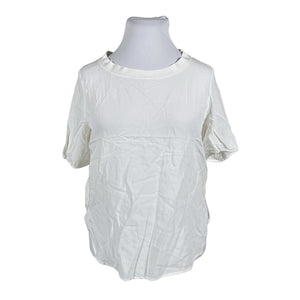 Unisex Marc O'Polo - Short-sleeved blouse, size 42 - White (1)