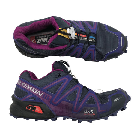 Unisex Salomon - Outdoor sneakers, size 38 - Black ()