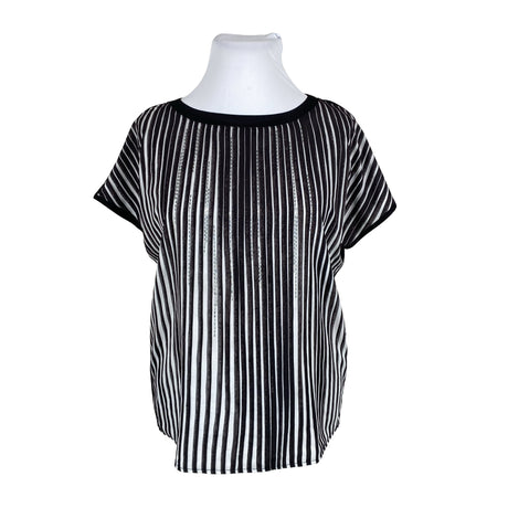 Unisex Gerry Weber - Short-sleeved blouse, size 42 - Black ()