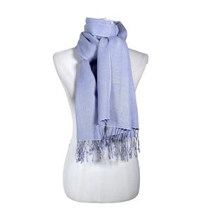 Unisex Pashmina - Scarf, size Maxi - Light blue (1)