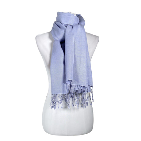 Unisex Pashmina - Scarf, size Maxi - Light blue ()