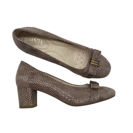 Unisex Janita - High heels, size 38 - Brown ()