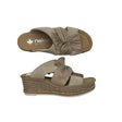 Unisex Rieker - Heeled sandals, size 36 - Brown ()
