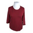 Unisex Gerry Weber - Tricot shirt, size 42 - Wine red ()