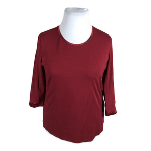 Unisex Gerry Weber - Tricot shirt, size 42 - Wine red (1)