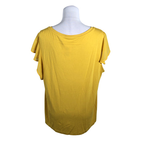 Unisex Taifun - Short-sleeved blouse, size 38 - Orange (2)