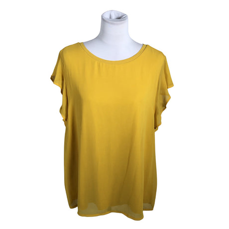 Unisex Taifun - Short-sleeved blouse, size 38 - Orange ()