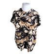Unisex Gerry Weber - Short-sleeved blouse, size 44 - Brown ()