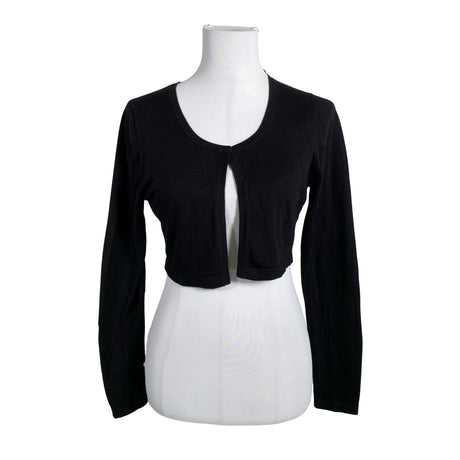 Unisex s.Oliver - Knit bolero jacket, size 38 - Black ()