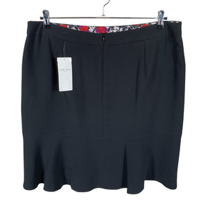 Unisex Gerry Weber - Fabric skirt, size 46 - Black (2)