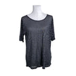 Unisex Casall - Sports shirt, short sleeve, size 38 - Gray ()