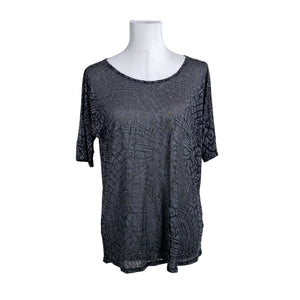 Unisex Casall - Sports shirt, short sleeve, size 38 - Gray (1)
