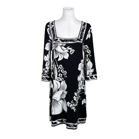 Unisex White House Black Market - Tricot dress, size 40 - Black ()