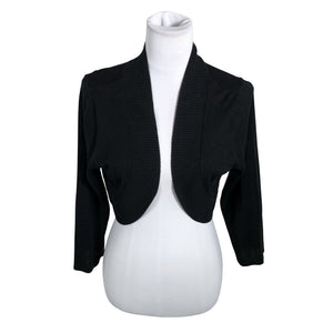 Unisex Motherhood Maternity - Knit bolero jacket, size 40 - Black (1)