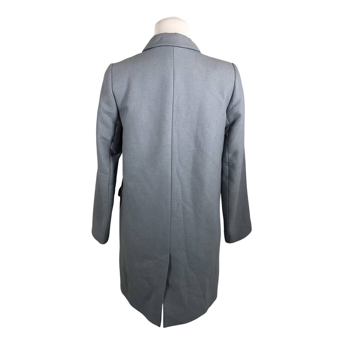 Unisex Samsoe&Samsoe - Wool coat, size 36 - Light blue (2)