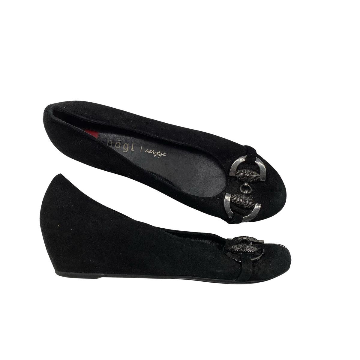 Unisex Högl - Wedge heel shoes, size 37 - Black (1)
