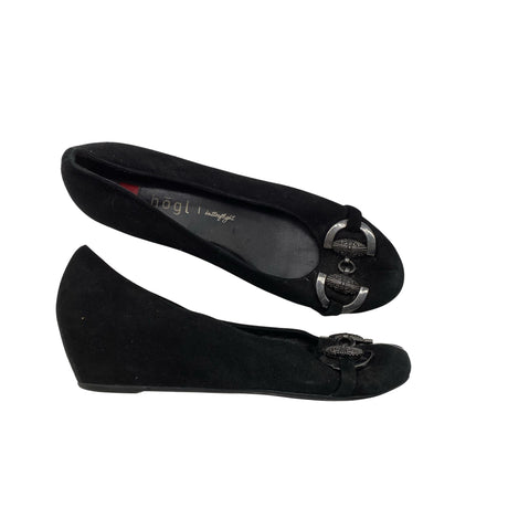 Unisex Högl - Wedge heel shoes, size 37 - Black ()