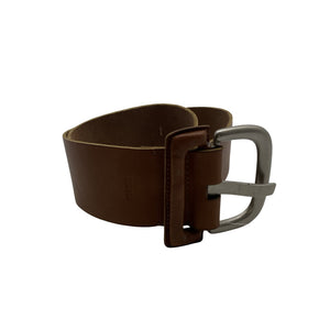 Unisex Esprit - Leather belt, size Ei kokoa - Brown (1)