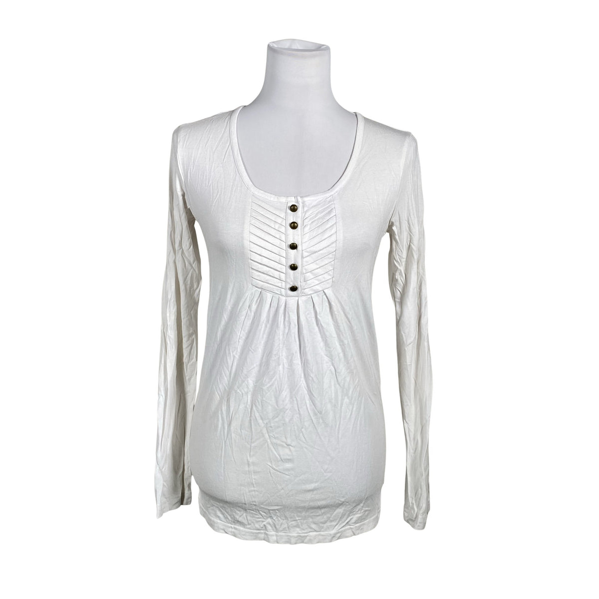 Unisex Esprit - Tricot shirt, size 38 - White (1)
