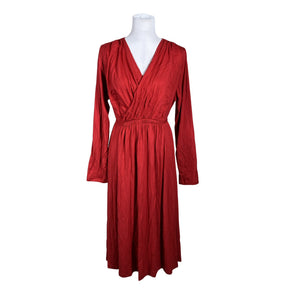 Unisex Polarn O. Pyret - Tricot dress, size 40 - Red (1)