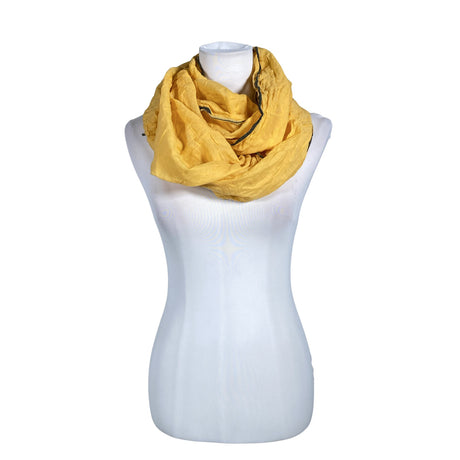 Unisex Esprit - Circle scarf, size Midi - Orange ()