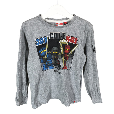 Unisex Lego - Tricot shirt, size 116 - 122 - Gray ()