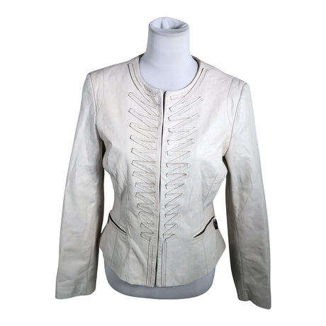 Unisex Ril's - Leather jacket, size 38 - White ()