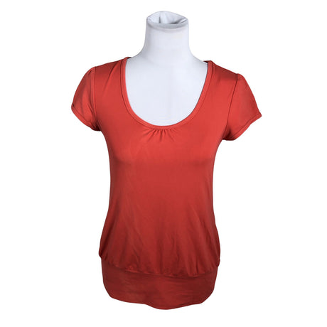 Unisex Casall - Sports shirt, short sleeve, size 36 - Red ()