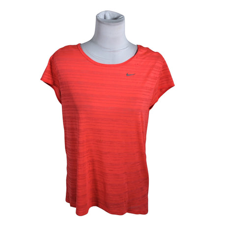 Unisex Nike - Sports shirt, short sleeve, size 38 - Red ()
