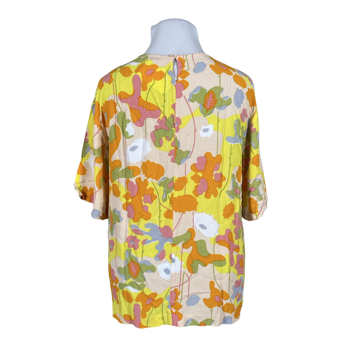 Unisex Marimekko - Short-sleeved blouse, size 44 - Beige (2)