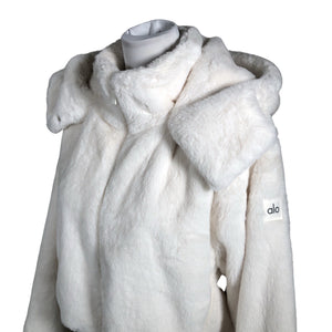 Unisex Alo - Faux fur coat, size 36 - White (3)