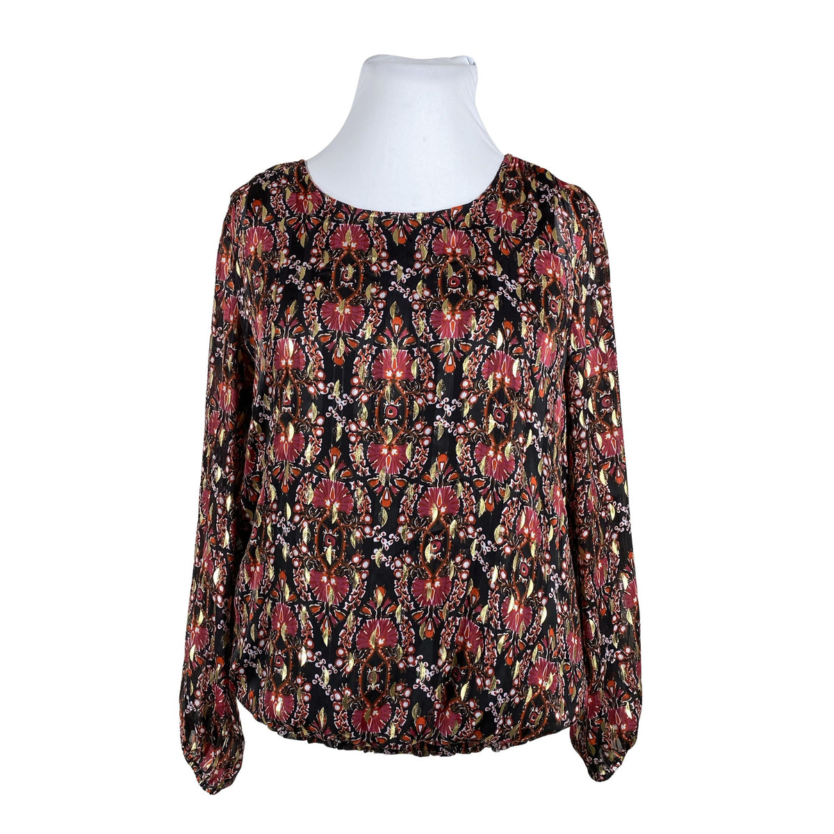 Unisex Zizzi - Blouse, size 42 - Wine red (1)