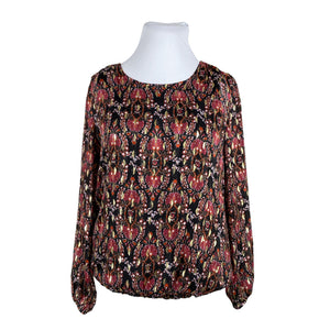 Unisex Zizzi - Blouse, size 42 - Wine red (1)