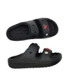 Unisex Crocs - Sandals, size 38 - Black ()