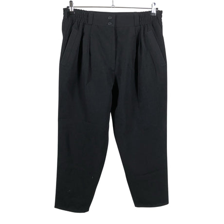 Unisex Voglia - Straight leg trousers, size 46 - Black ()