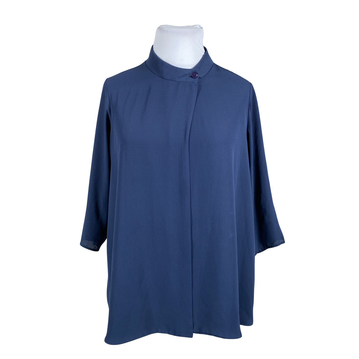 Unisex Zizzi - Short-sleeved blouse, size 42 - Blue (1)