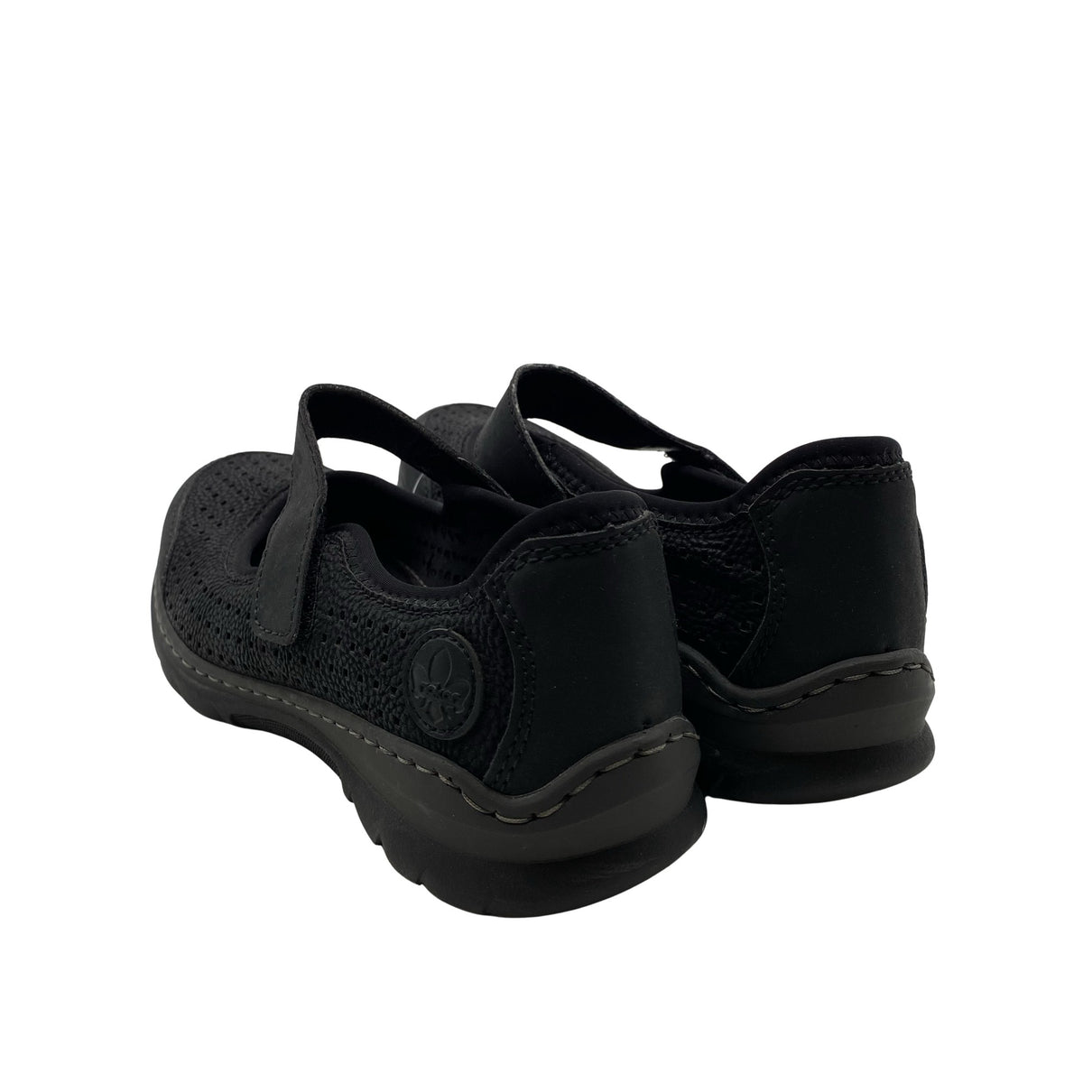 Unisex Rieker - Loafers, size 39 - Black (2)