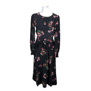 Unisex Sézane - Schiffon dress, size 34 - Black (1)
